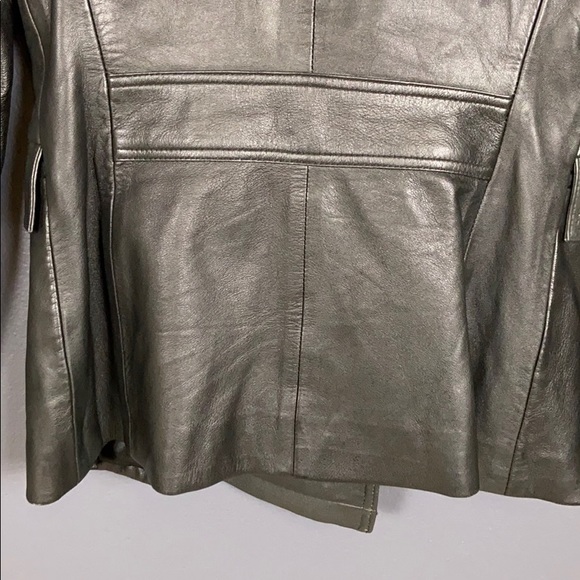 HP ✨ BCBGMaxAzria I Leather Studded Moto Jacket - Picture 8 of 15